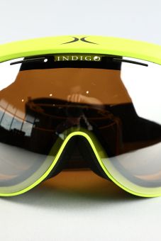 Маска гірськолижна Indigo Voggle Neon Yellow - Фото 4