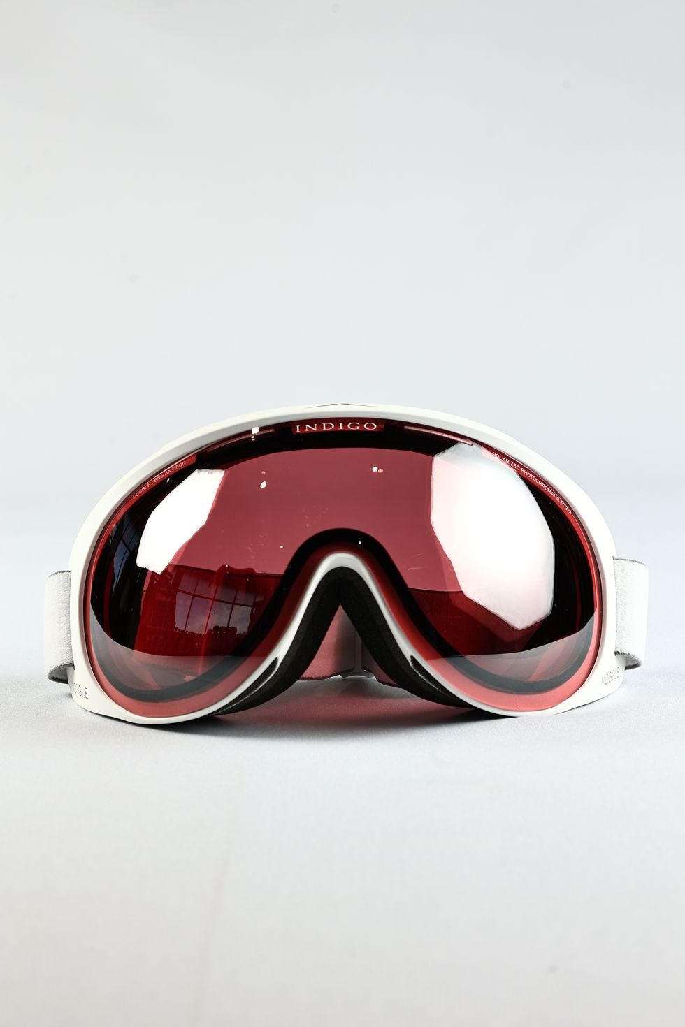 Маска гірськолижна Indigo Voggle Photochromatic Polarized White
