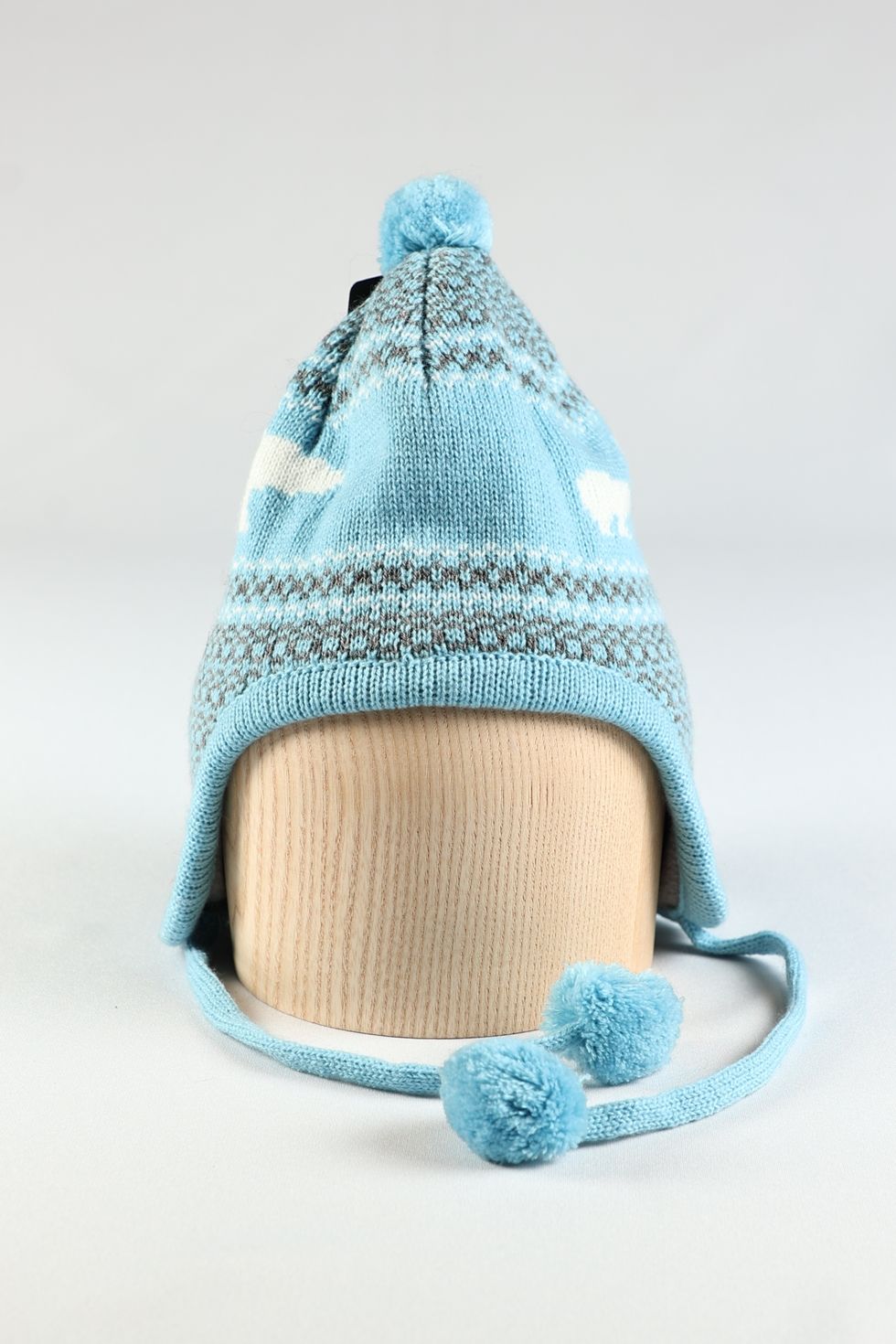 Шапка Eisbar Lale Ear Pompon MU kids