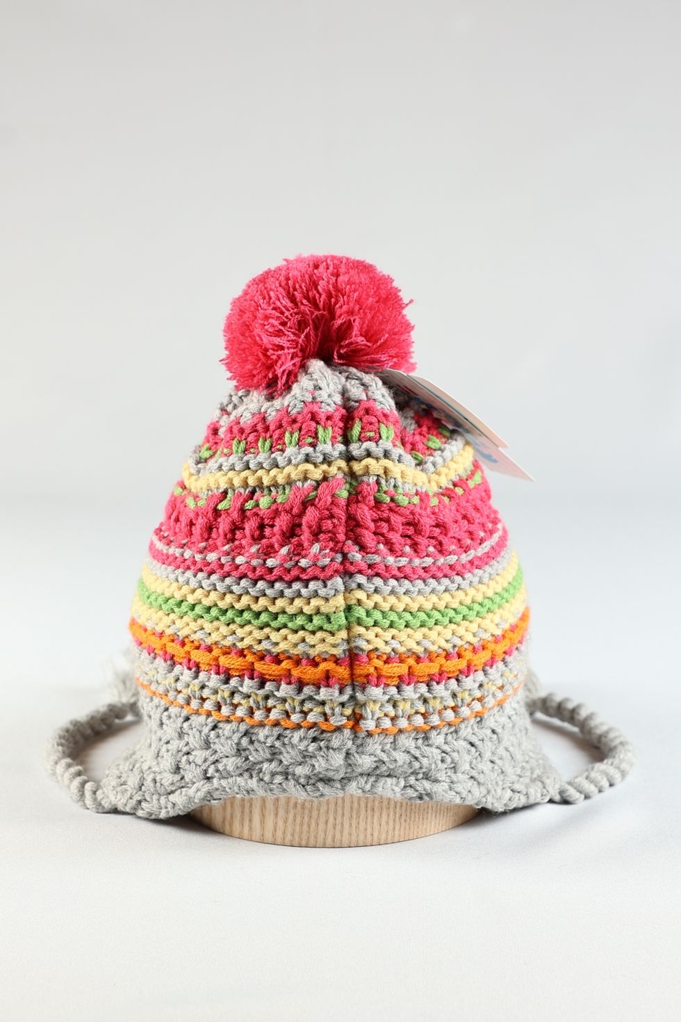 Шапка унісекс Eisbar Flax Ear Pompon MU kids - Фото 2