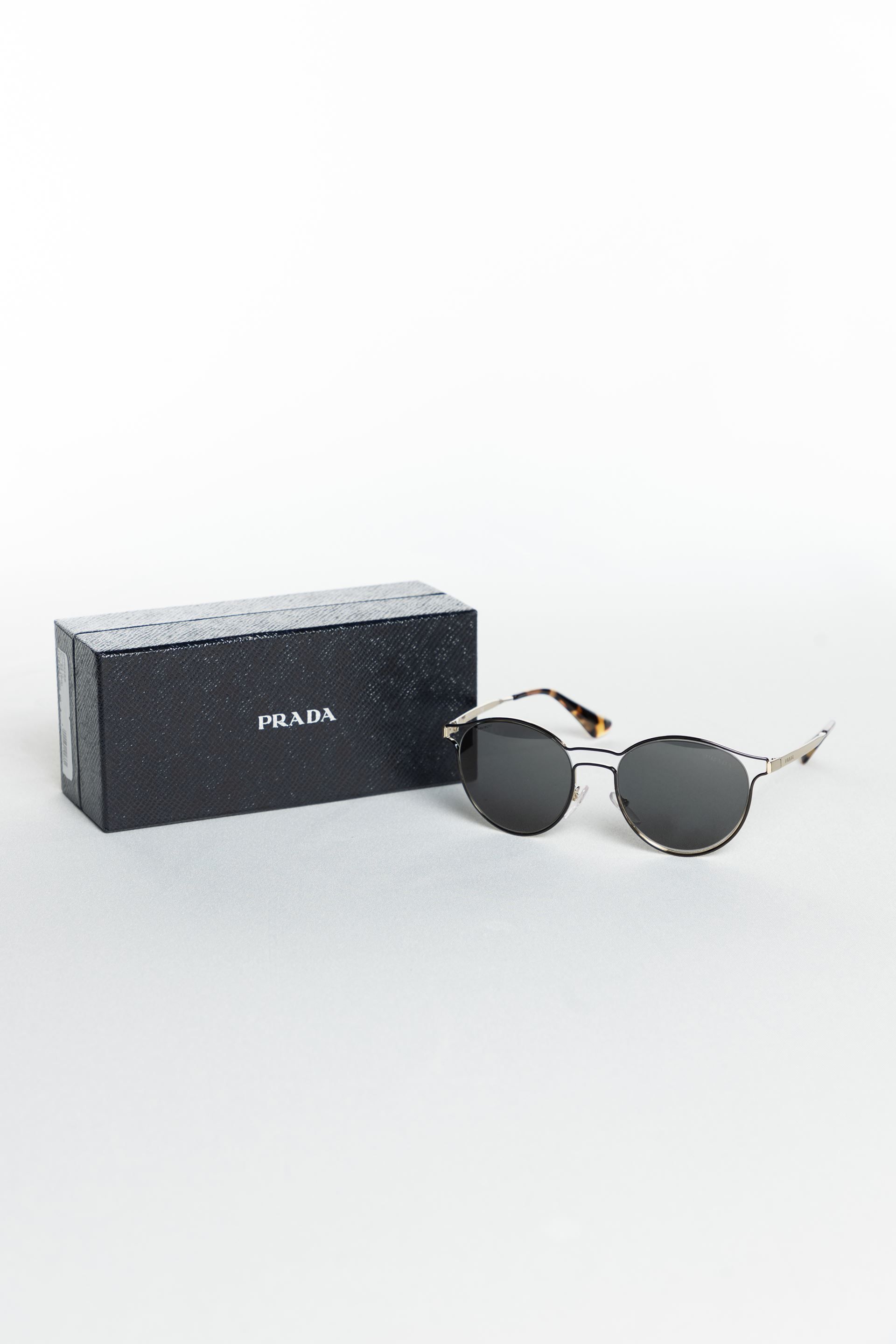 Окуляри сонцезахисні PRADA 0PR62SS/1AB5S0 - Фото 3