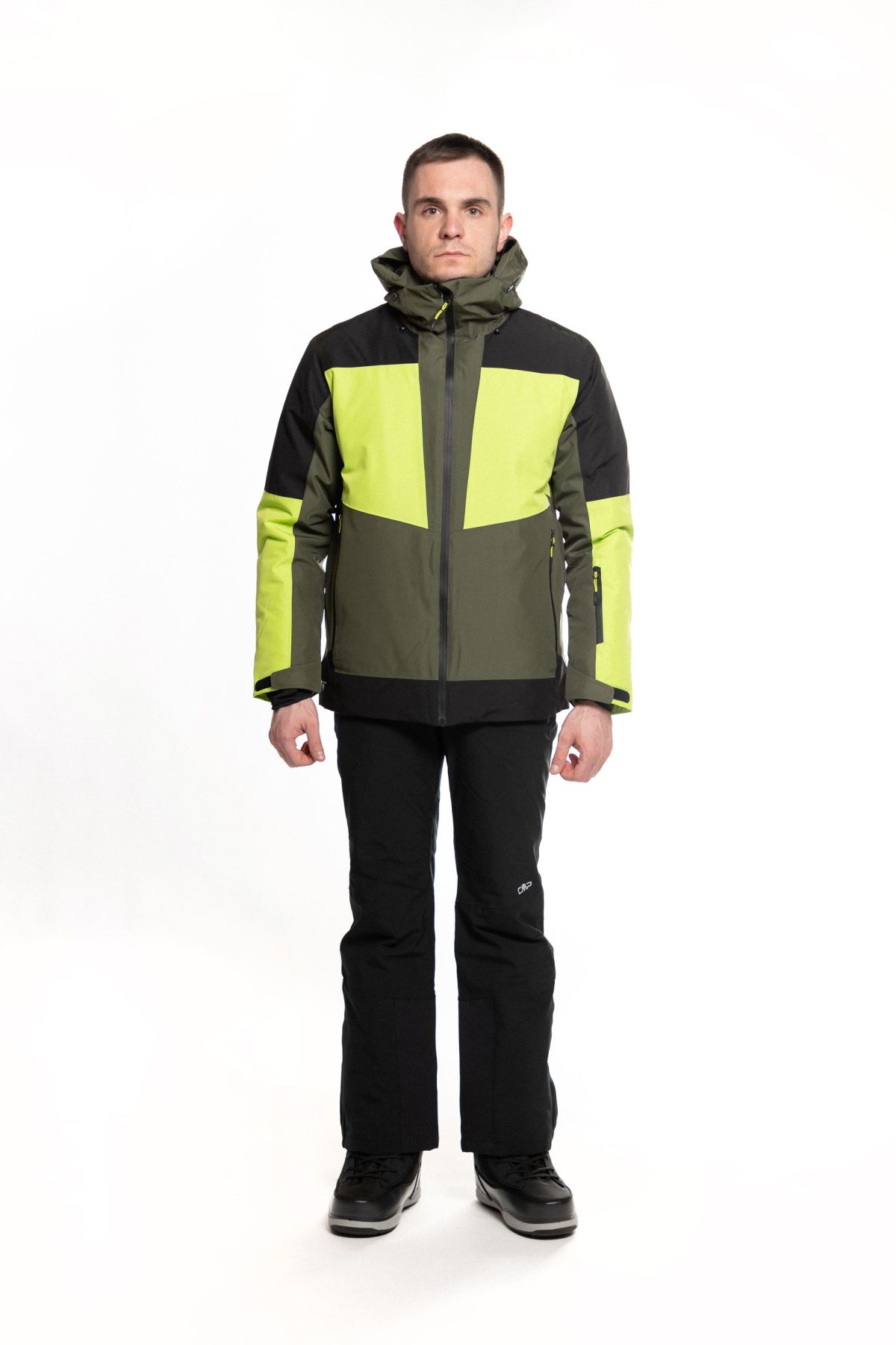 Куртка чоловіча гірськолижна CMP MAN JACKET FIX HOOD