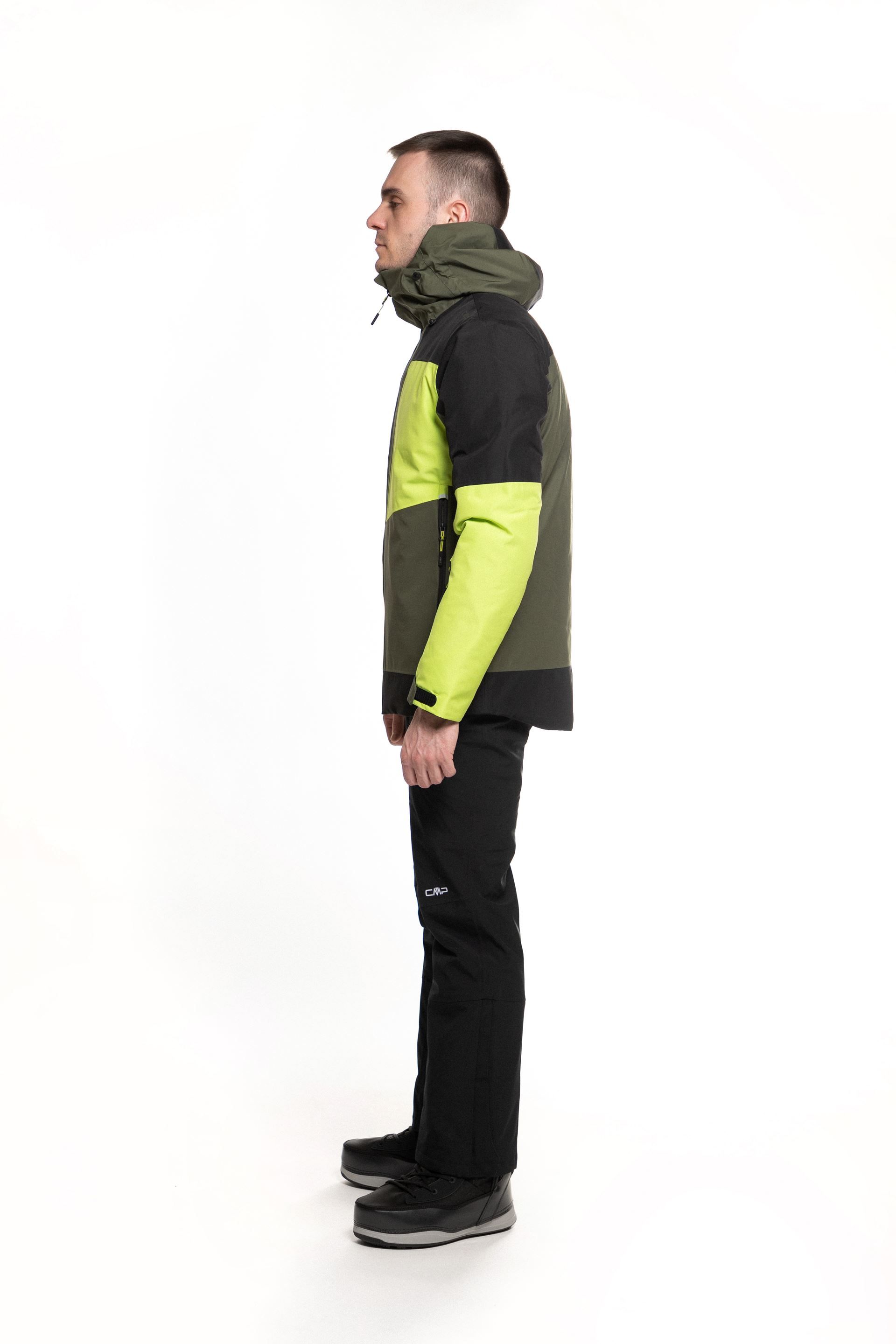 Куртка чоловіча гірськолижна CMP MAN JACKET FIX HOOD - Фото 3