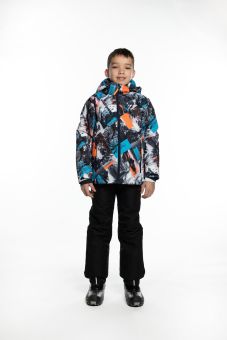 Куртка гірськолижна підліткова CMP KID JACKET SNAPS HOOD - Фото 1