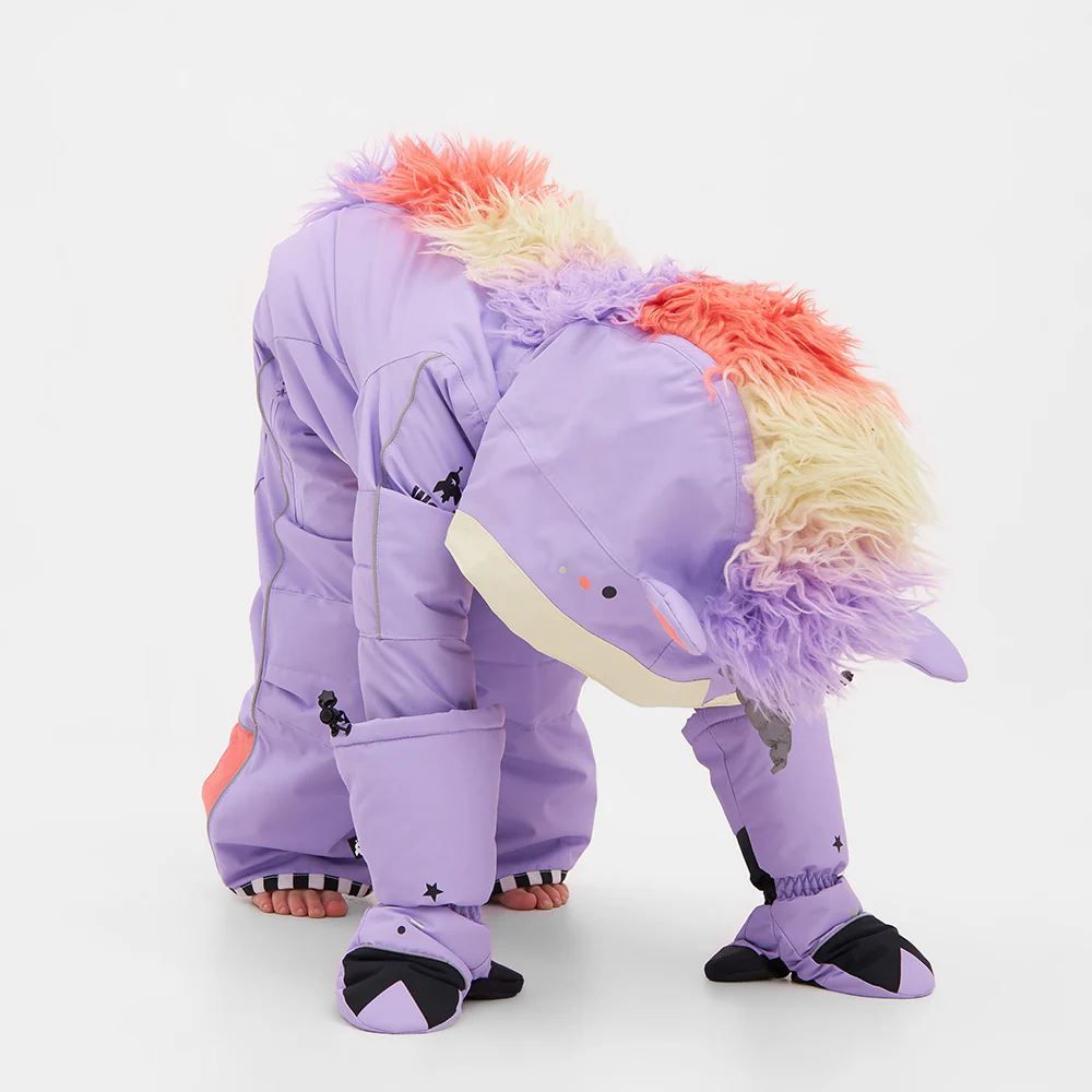Комбінезон дитячий WeeDo UNIDO Lila Unicorn Snowsuit - Фото 4